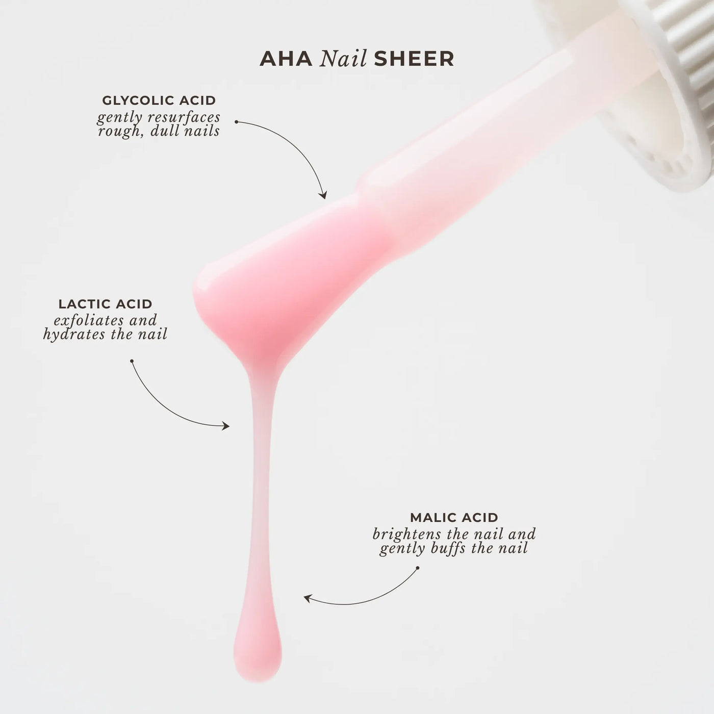 AHA Nail Sheer Blush LIPPMANN